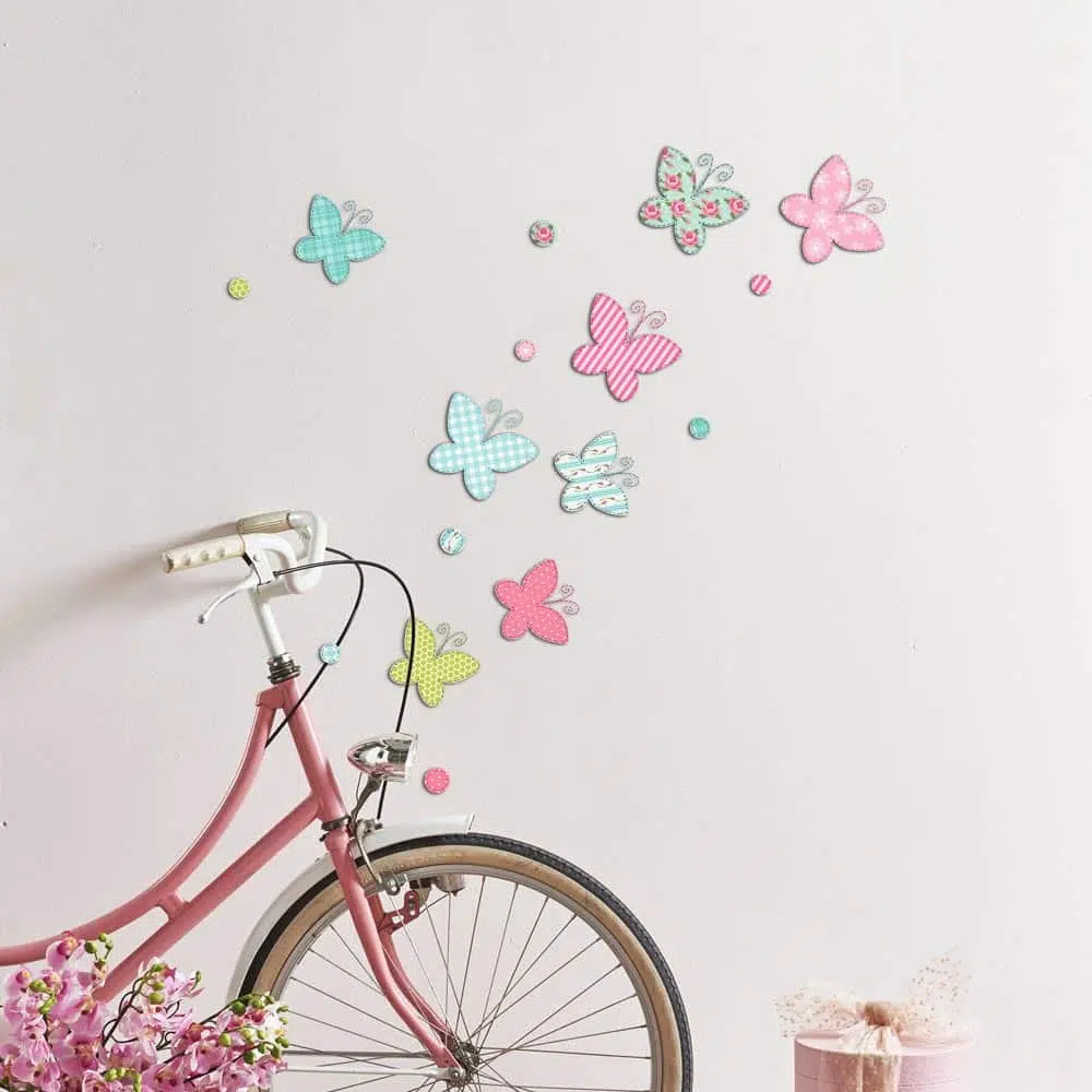 Butterfly αυτοκόλλητα 3 επιπέδων