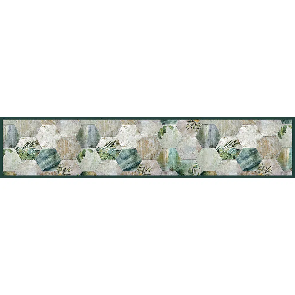 Διάδρομος διακόσμησης κουζίνας ή μπάνιου από ανθεκτικό μουσαμά