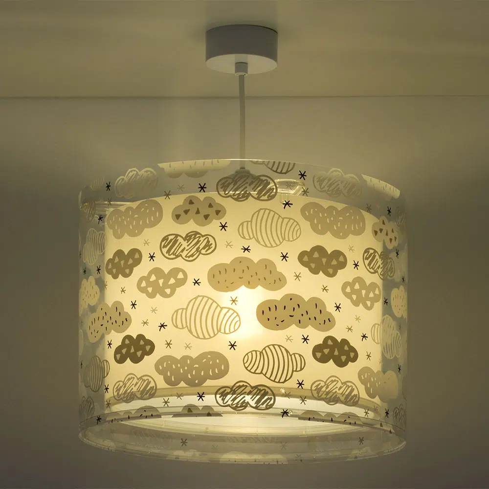 Clouds Gray παιδικό φωτιστικό οροφής κρεμαστό