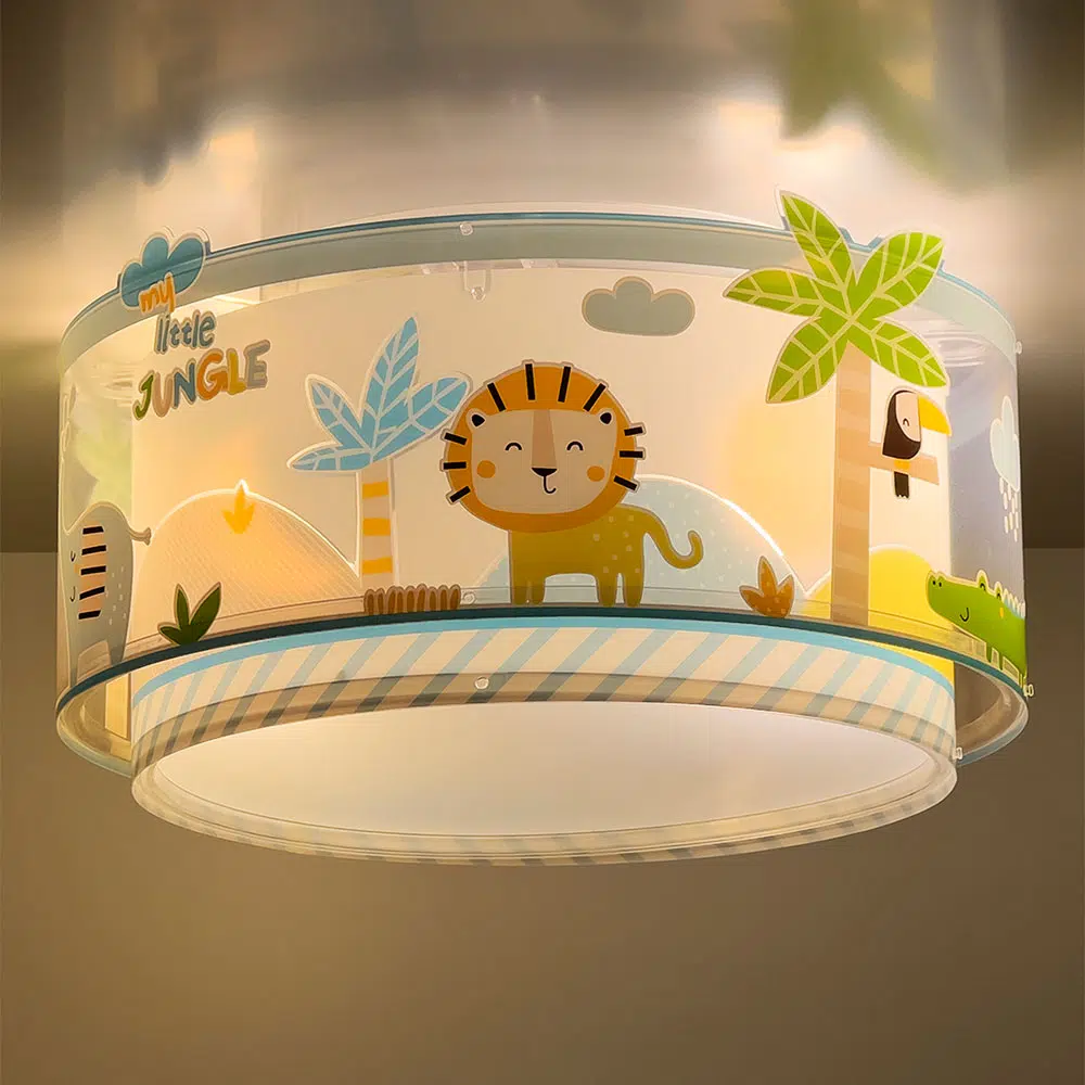 MY LITTLE JUNGLE παιδικό φωτιστικό πλαφονιέρα