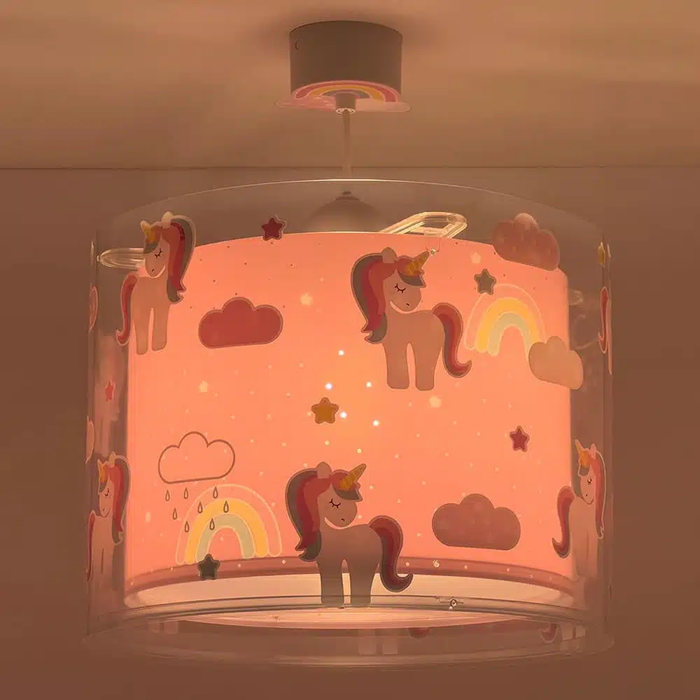 UNICORNS παιδικό κρεμαστό φωτιστικό οροφής