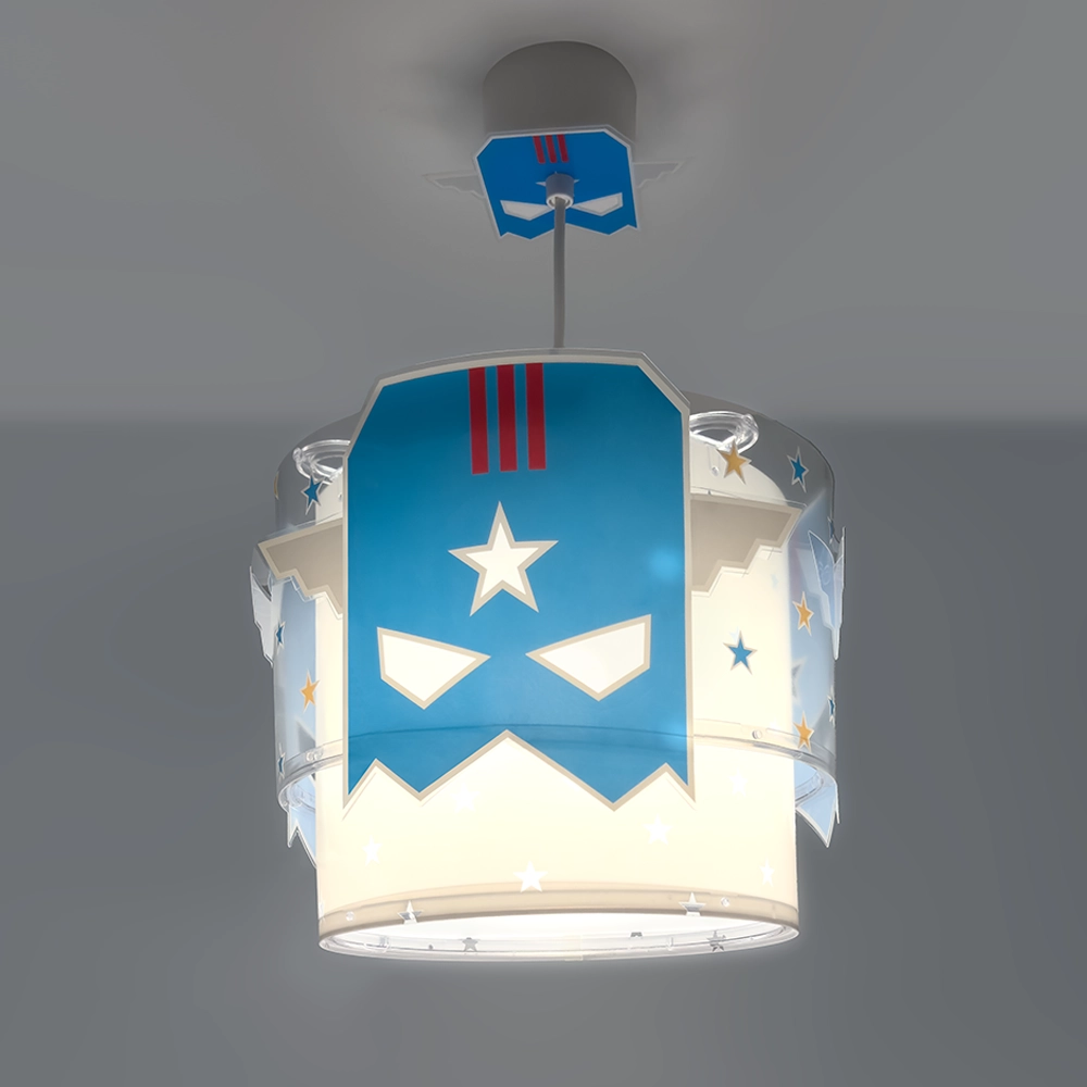 Blue Hero κρεμαστό παιδικό φωτιστικό