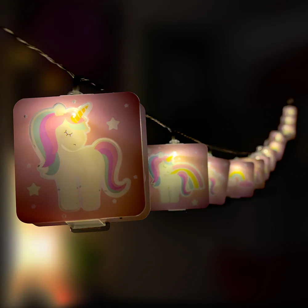 Γιρλάντες φωτιστικό Unicorns